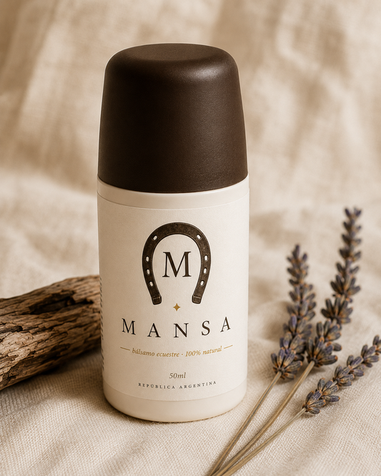 MANSA® · Bálsamo Ecuestre Calmante 100% Natural · 50ml