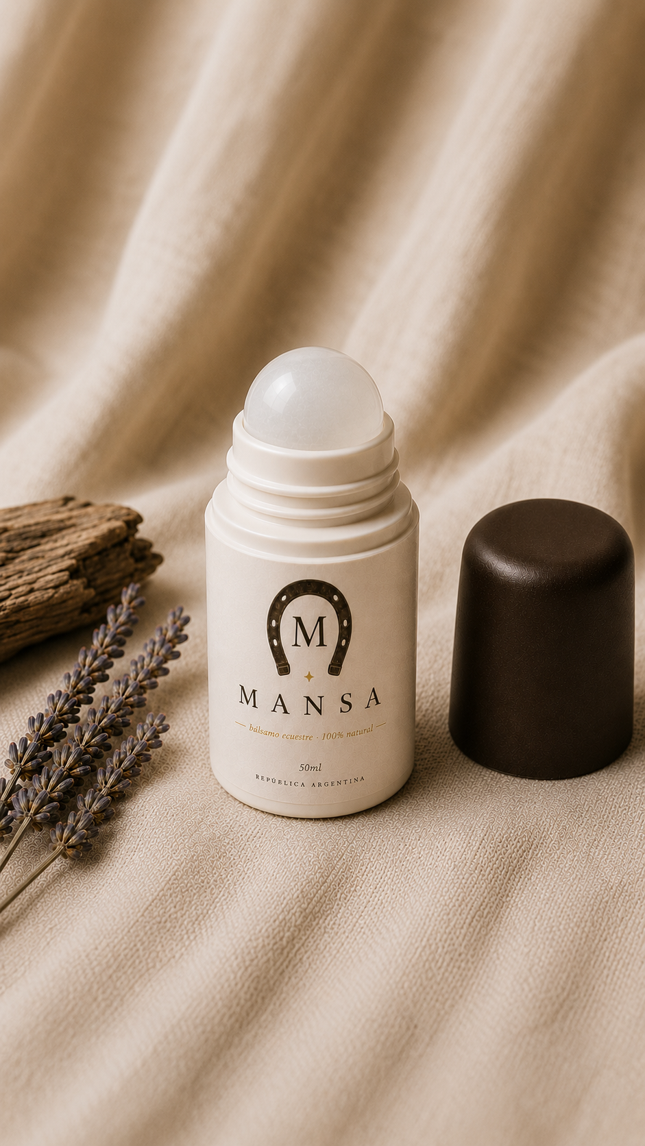 MANSA® · Bálsamo Ecuestre Calmante 100% Natural · 50ml